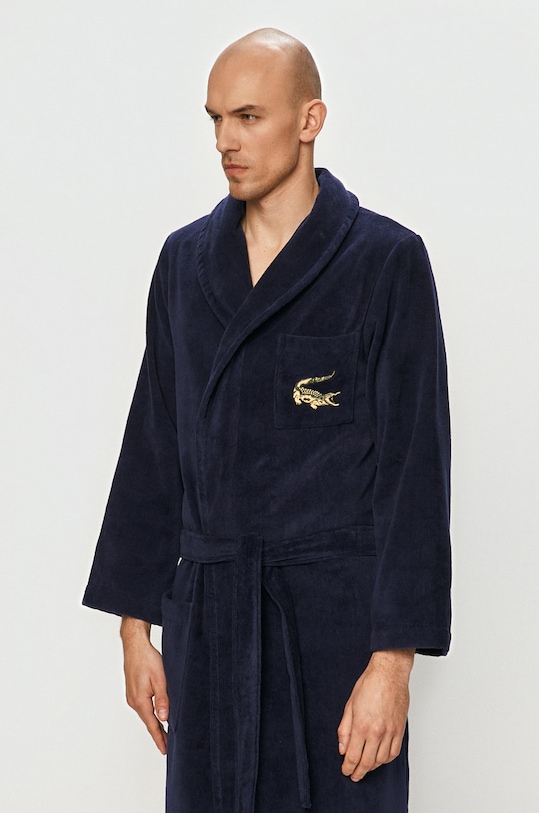 Odzież Lacoste szlafrok LRENE granatowy