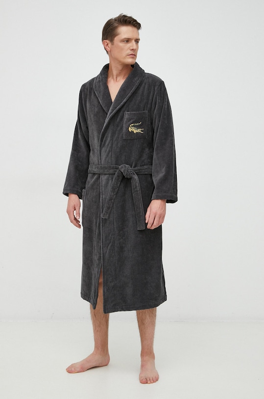Lacoste accappatoio grigio LRENE