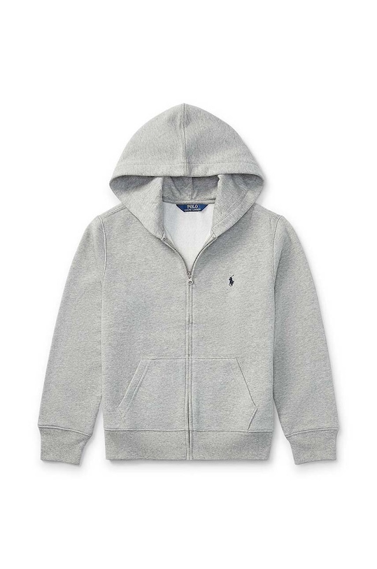 Polo Ralph Lauren - Dětská mikina 134-176 cm s kapucí šedá 323547626002