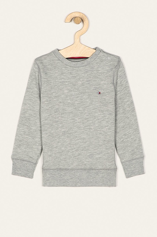 Tommy Hilfiger - Detská mikina 80-176 cm bez kapucne sivá KB0KB04137
