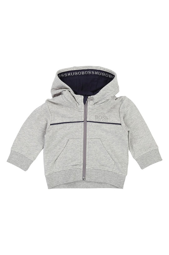 Boss - Bluza copii 62-80 cm imprimeu gri J05P04