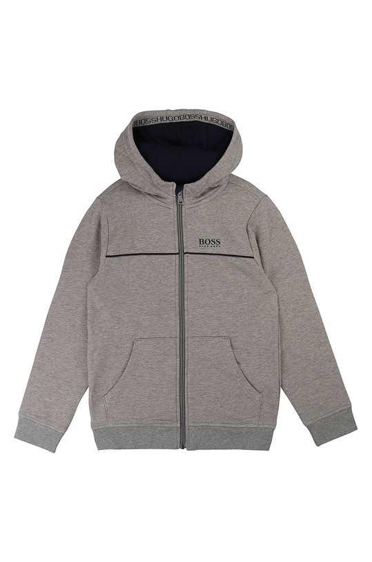 Boss - Bluza copii 104-110 cm print gri J25P08