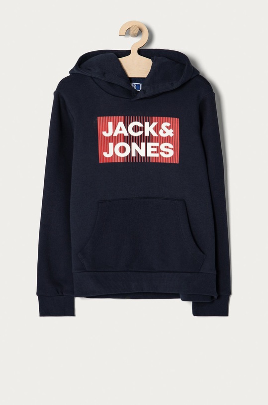 Jack & Jones bluza dziecięca z kapturem granatowy 12152841.