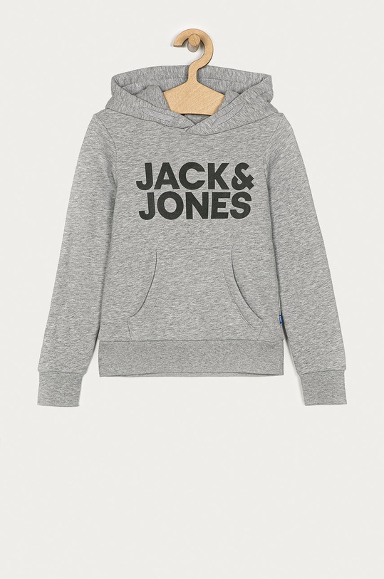 Jack & Jones bluza dziecięca z kapturem szary 12152841.