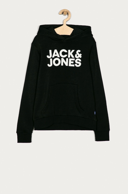 Jack & Jones bluza dziecięca z kapturem czarny 12152841.