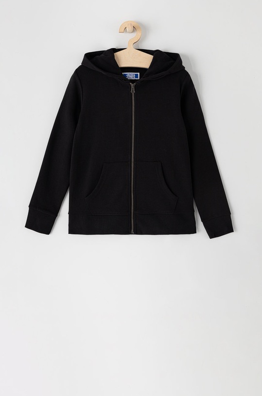Dětská mikina Jack & Jones s kapucí černá 12182519