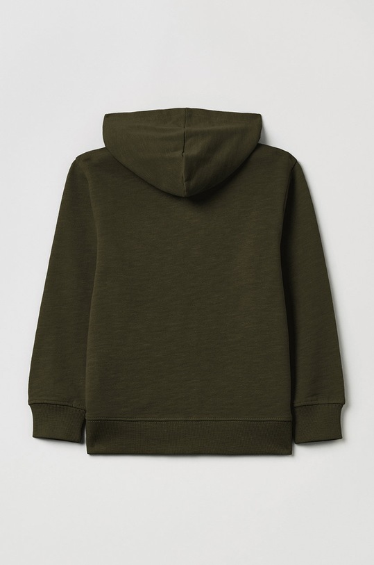 Dječja pamučna dukserica OVS 1434930.BOY.3.10YEARS.O zelena AA00