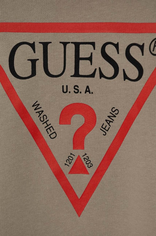 Chłopiec Guess bluza bawełniana dziecięca L73Q09.KAUG0.9BYH beżowy