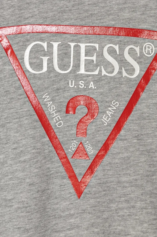 Băieți Guess hanorac de bumbac pentru copii L73Q09.KAUG0.9BYH gri