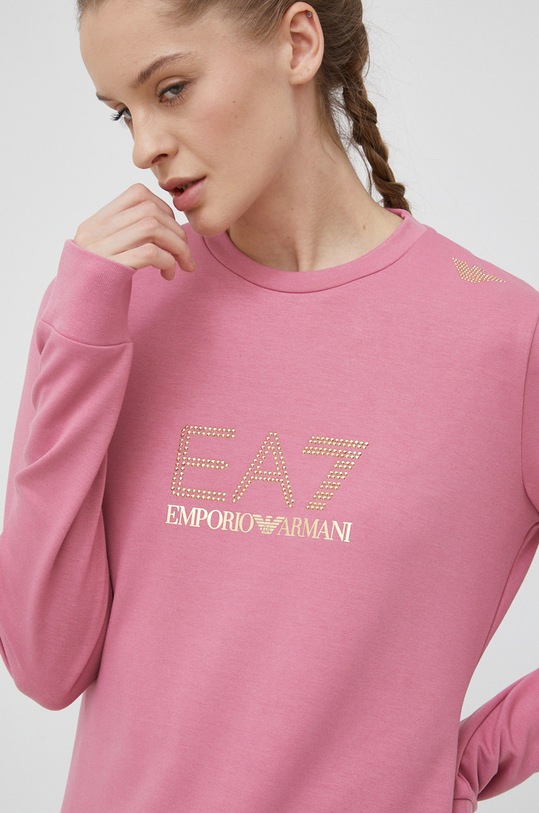 EA7 Emporio Armani bluza roz 8NTM45.TJ9RZ