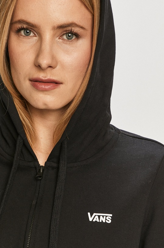 Vans - Bavlnená mikina čierna VN0A4DRCBLK1