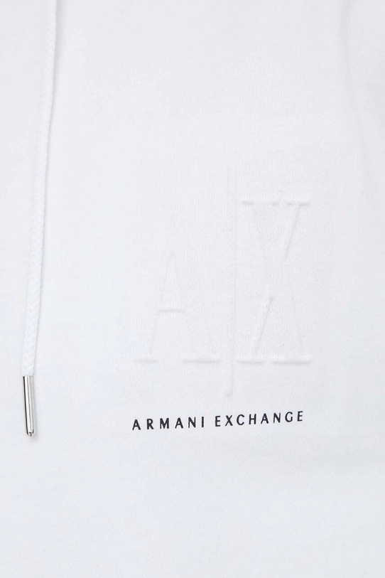 Armani Exchange hanorac de bumbac 8NYM23.YJ68Z.NOS alb