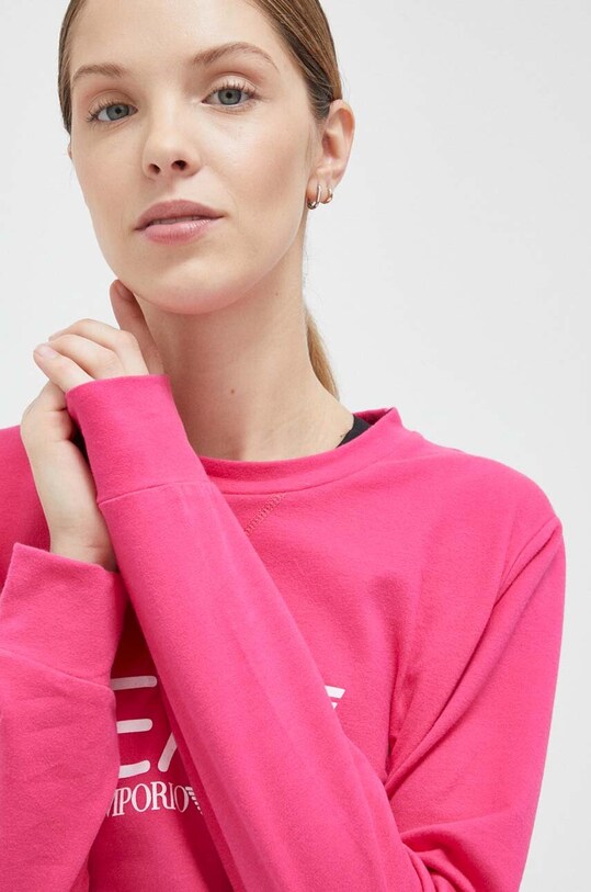Odzież EA7 Emporio Armani bluza 8NTM35.TJCQZ fioletowy