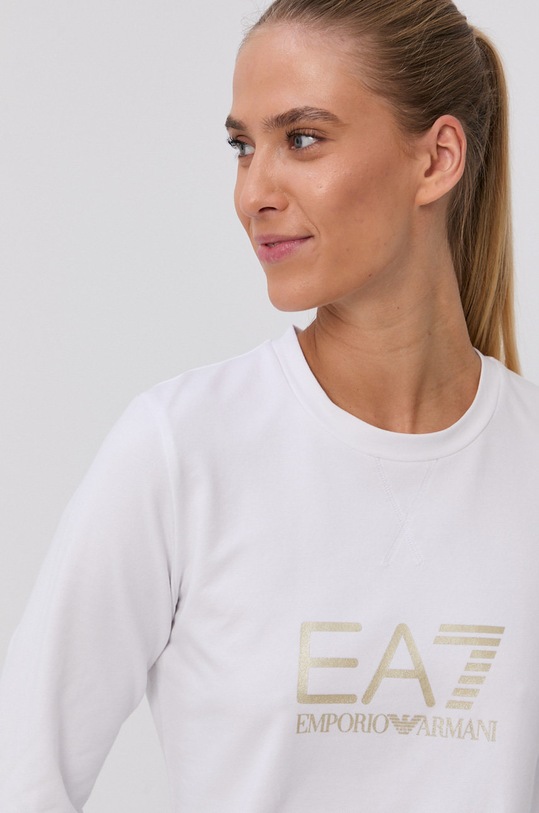 EA7 Emporio Armani bluza 8NTM35.TJCQZ biały 8NTM35.TJCQZ