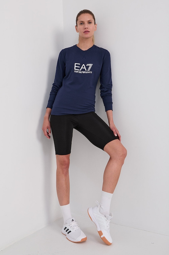 EA7 Emporio Armani bluza 8NTM35.TJCQZ 8NTM35.TJCQZ granatowy AA00
