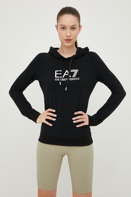 EA7 Emporio Armani bluza print negru 8NTM36.TJCQZ