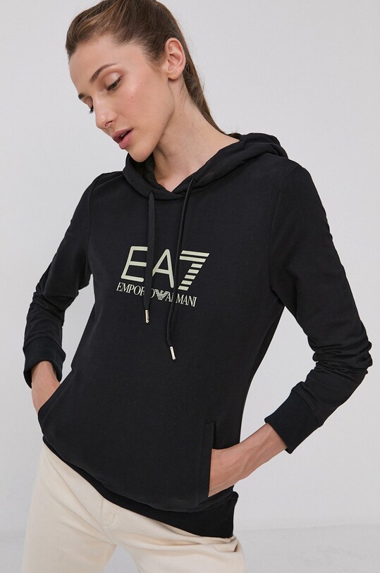 Dukserica EA7 Emporio Armani crna 8NTM36.TJCQZ