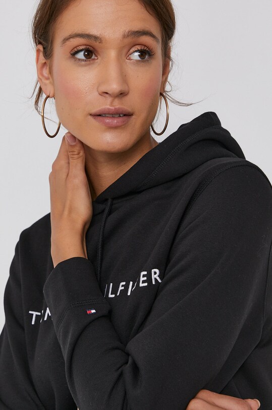 Tommy Hilfiger felső fekete WW0WW31998.NOS