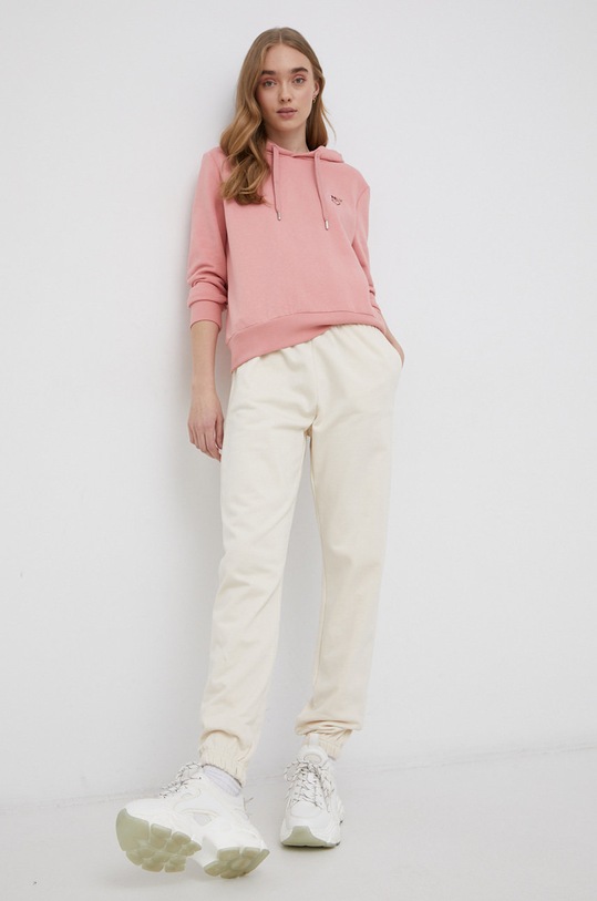 Only Bluza z kapturem różowy 15245297.Rosette