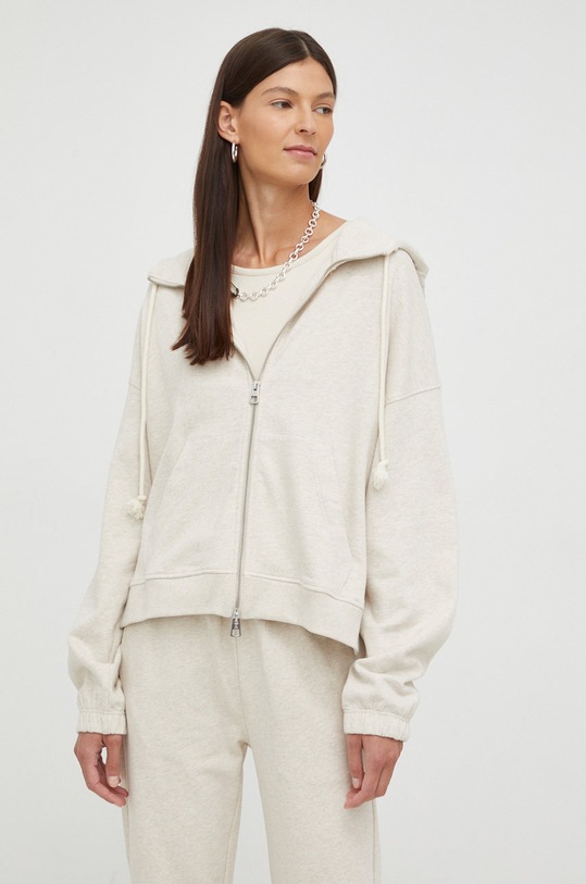 Odzież Marc O'Polo bluza bawełniana M08406157061 beżowy