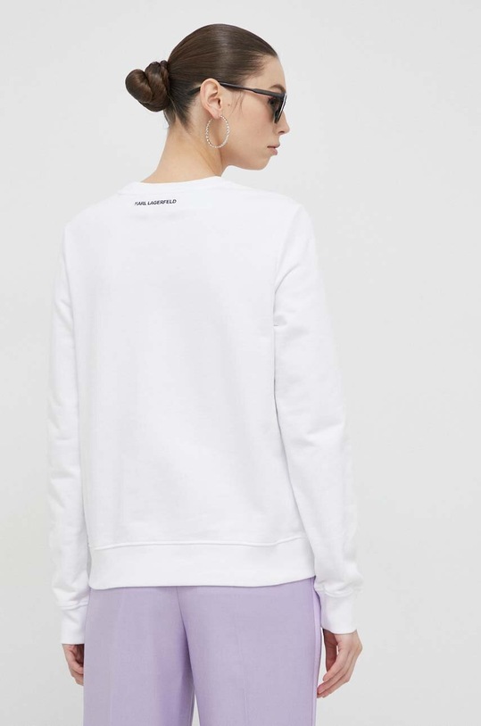 Odzież Karl Lagerfeld bluza bawełniana 230W1870 biały