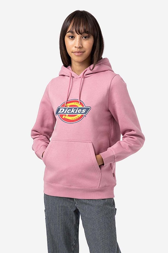 Dickies bluza Icon Logo Hoodie z kapturem różowy DK0A4XCCD01