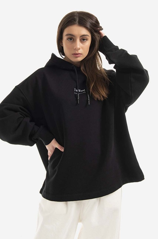 Хлопковая кофта Tom Wood Gallia печать чёрный 22192.975