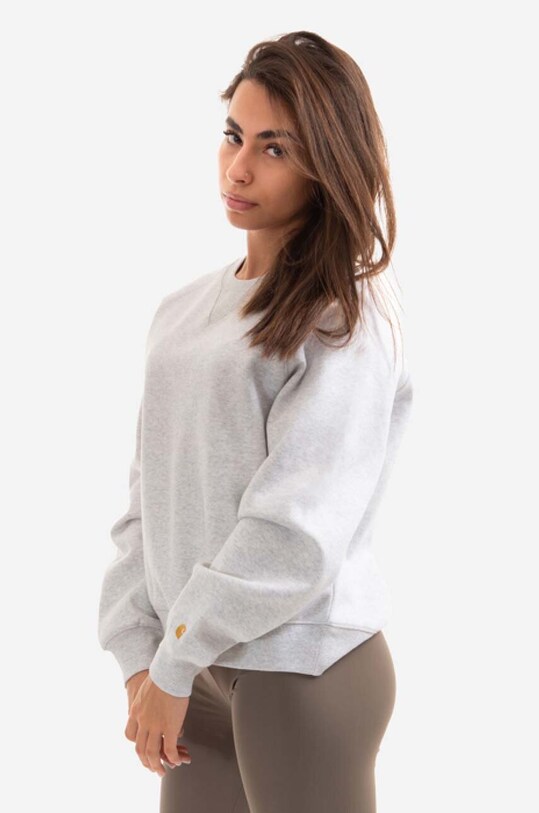 Carhartt WIP sweatshirt Chase Sweat I028391. gray