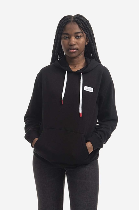 Vans sweatshirt Make Me Your Own applique black VN0A4V3YBLK