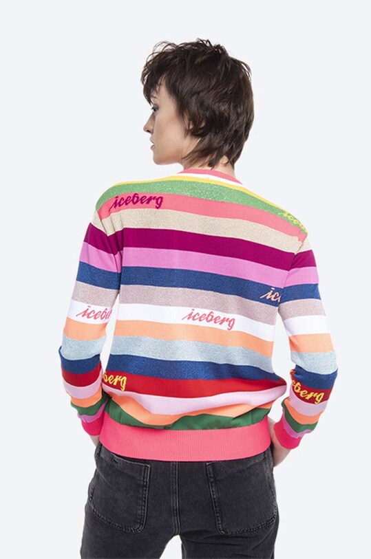 Oblečenie Bavlnený sveter Iceberg 20EI2P0A0087295.0001 viacfarebná