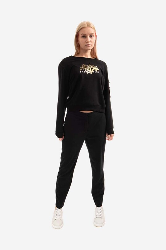Alpha Industries bluza 106030.03 czarny AA00