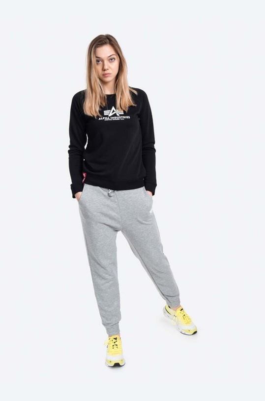 Oblečení Mikina Alpha Industries 196031.03 černá
