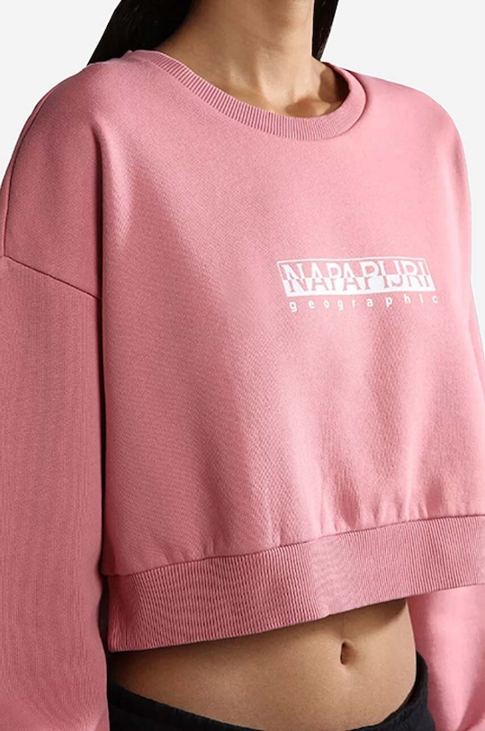 Napapijri sweatshirt NA4G7R.PB1 pink