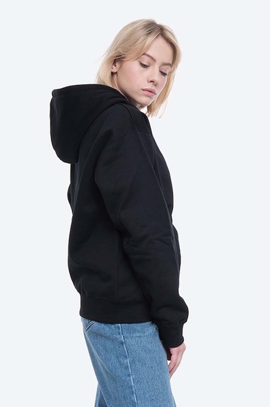 Clothing Wood Wood cotton sweatshirt Jess 10002400.2424 black