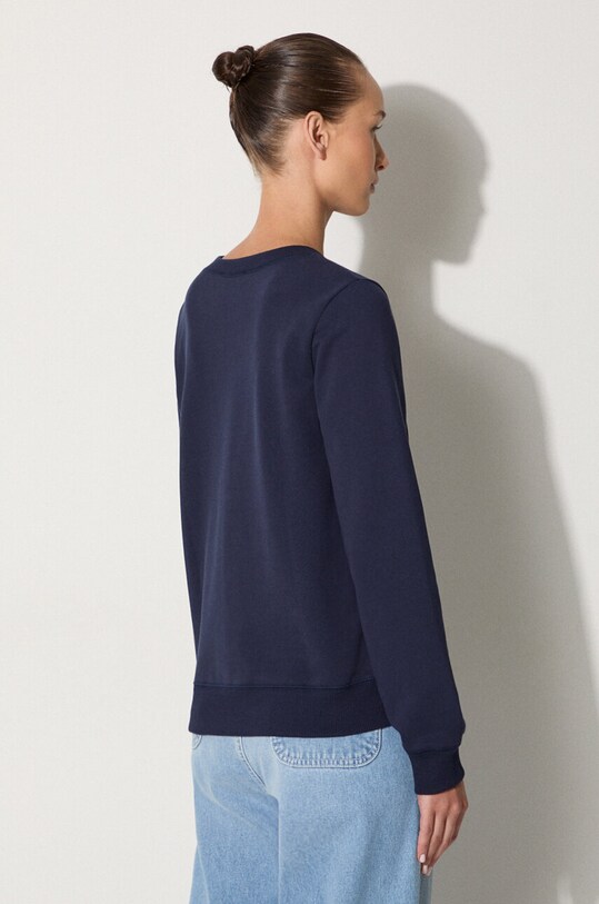 A.P.C. bluza bawełniana Sweat Item F COEAS.F27663 granatowy AA00