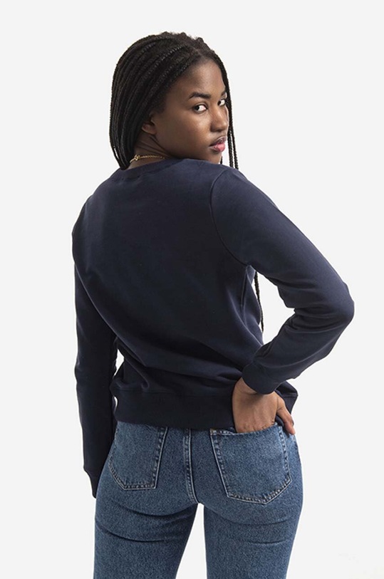 Odzież A.P.C. bluza bawełniana Sweat Item F COEAS.F27663 granatowy