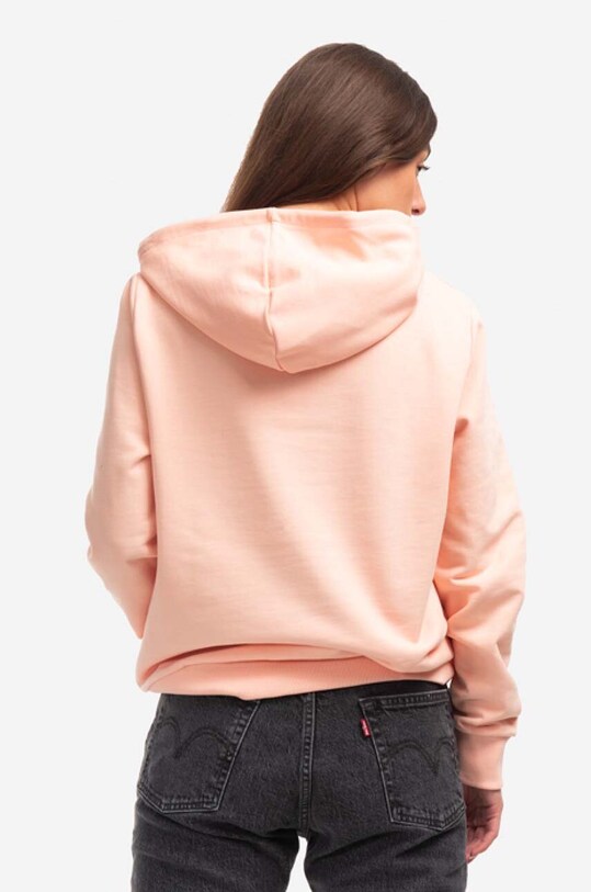 Odjeća Pamučna dukserica A.P.C. Hoodie Item F CK COEAS.F27674 narančasta