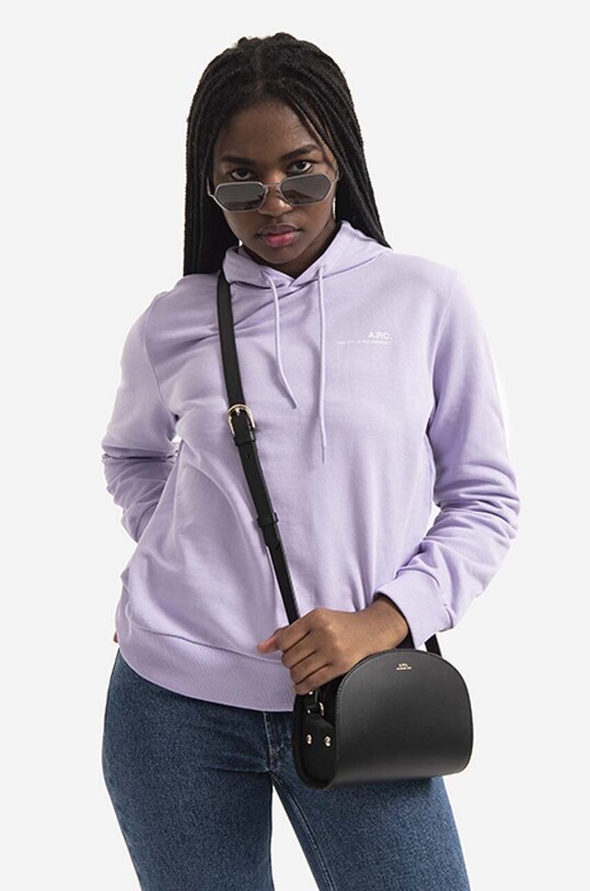 Хлопковая кофта A.P.C. Hoodie Item F COEAS.F27674