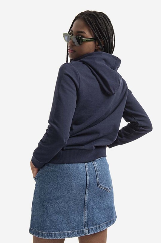Îmbrăcăminte A.P.C. hanorac de bumbac Hoodie Item F COEAS.F27674 bleumarin