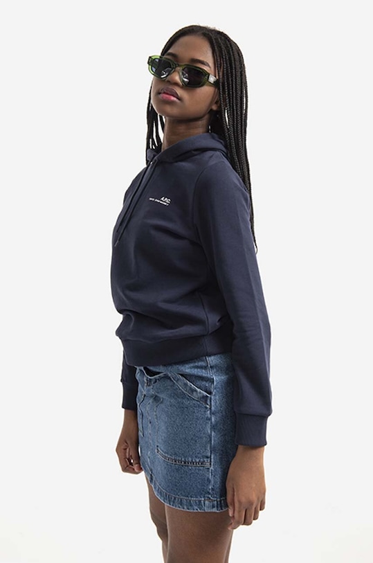 A.P.C. bluza bawełniana Hoodie Item F COEAS.F27674