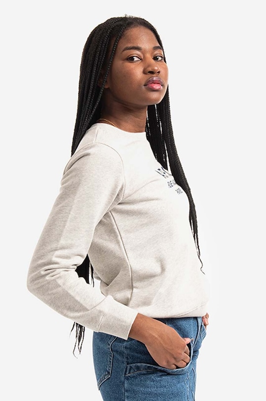 A.P.C. cotton sweatshirt Sweat Tina COEBH-F27561 MARINE COEBH.F27561