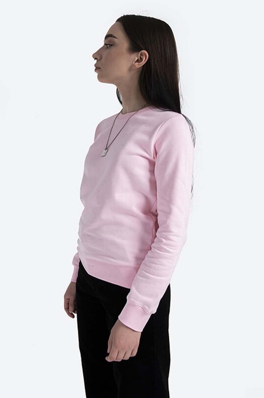 Pamučna dukserica A.P.C. Sweat Skye MARINE COEBH.F27700