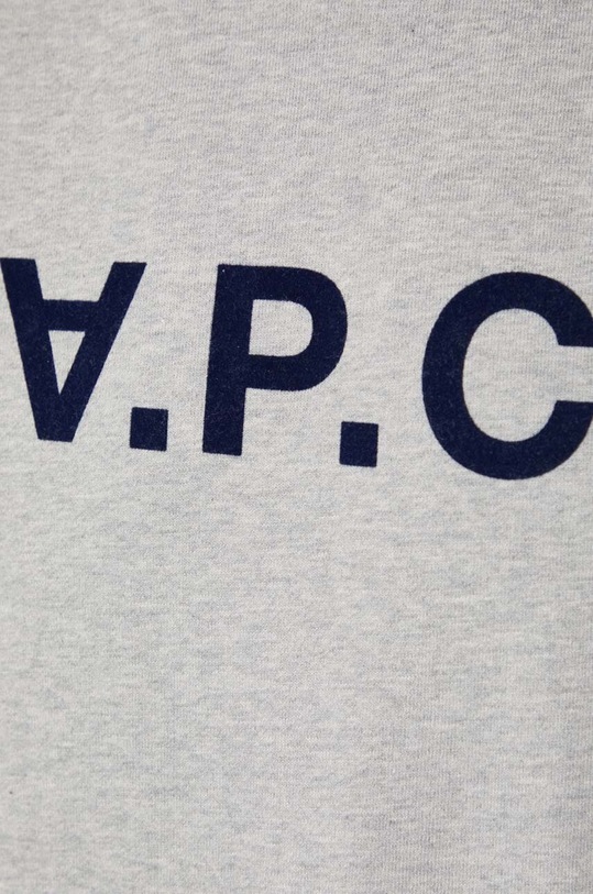 A.P.C. cotton sweatshirt Sweat Viva COECQ.F27644 gray