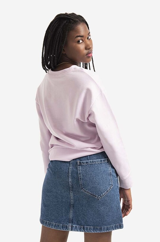 Îmbrăcăminte A.P.C. hanorac de bumbac Sweat Annie COEIP.F27623 roz
