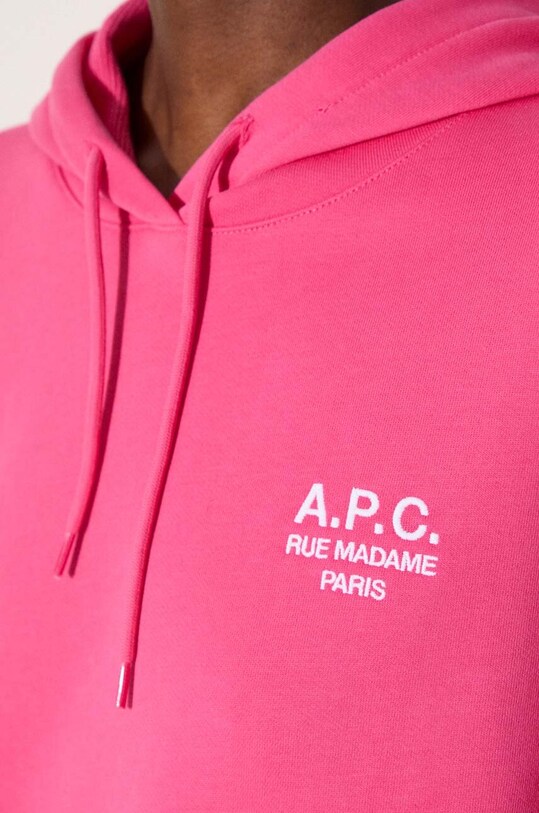 A.P.C. bluza bawełniana Hoodie Manuela COEZD.F27760