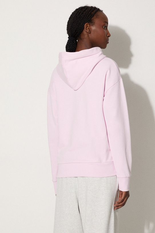 Памучен суичър A.P.C. Hoodie Christina COEIP.F27624 розов AA00