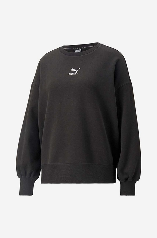 Clothing Puma sweatshirt Classics Oversized Crew 533512.01 black