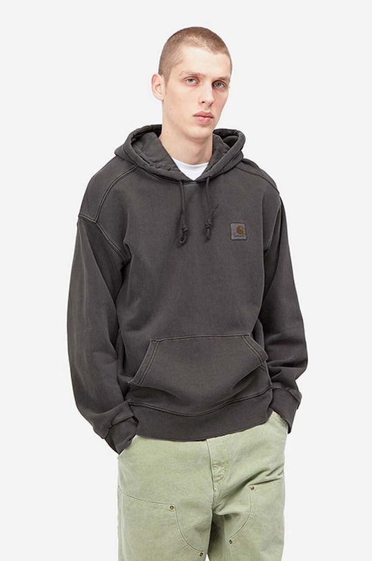 Carhartt WIP cotton sweatshirt cotton gray I029963.BLACK