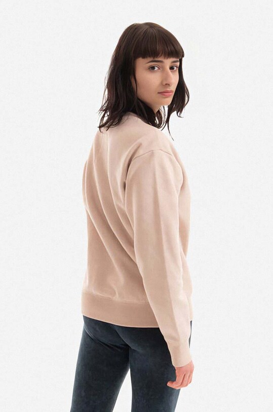 Одежда Хлопковая кофта Champion Crewneck Sweatshirt 115088 коричневый