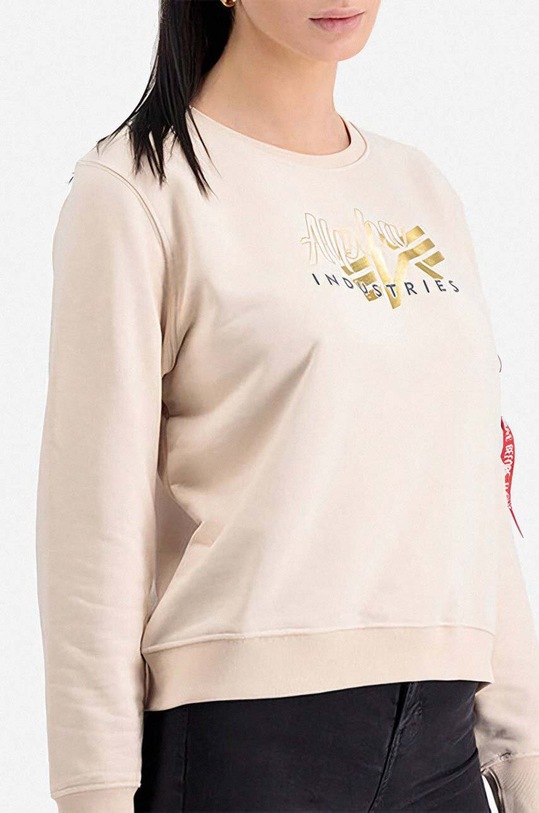 Oblečenie Mikina Alpha Industries 106030.578 béžová